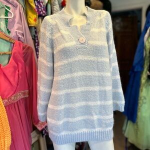 Vintage Striped Soft Sweater